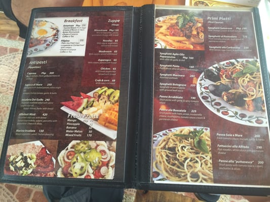 Menu photo 1 Marina Culinary Italiana Moalboal, CEB