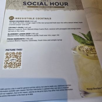Bonefish Grill - Social hour menu cocktails - Seafood Near Me - Concord Mills, North Carolina