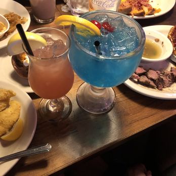 Texas Roadhouse - Catfish, Texas Peach Fuzz, Island Cooler, BBQ Chicken and Steak, Bacon Burger and Fries - Steakhouses Near Me - Indio, California
