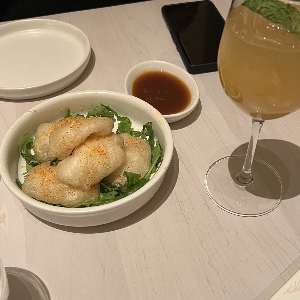 Nami Nori - Crispy Calamari & Yuzu Palmer (mocktail) - Sushi Bars Near Me - Montclair, New Jersey Nami Nori - Crispy Calamari & Yuzu Palmer (mocktail) - Sushi Bars Near Me - Montclair, New Jersey