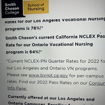 Smith Chason College - The "pass rate" 64% that's not good didn't see this until I stopped going - Vocational & Technical School Near Me - Los Angeles, California