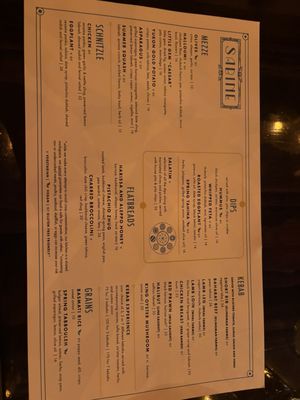 Menu photo 1 Sabine Cafe and Bar Seattle, WA Menu photo 1 Sabine Cafe and Bar Seattle, WA