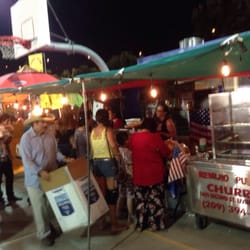 Livingston's 4th of July Festival - The food court has churros!!!