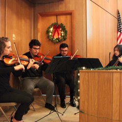 Chapelwood Baptist Church - Annual "Christmas in Strings" with SHSU college student orchestra and holiday meal.