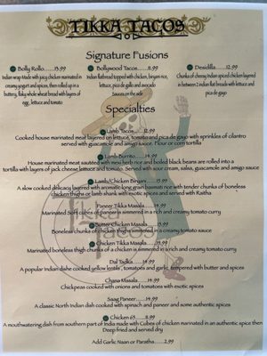 Menu photo 8 Tikka Tacos Louisville, KY Menu photo 8 Tikka Tacos Louisville, KY