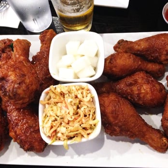 Bonchon Sunnyvale - Large order of drums (10pcs) with 2 sides of kimchi coleslaw - Chicken Wings Near Me - Sunnyvale, California