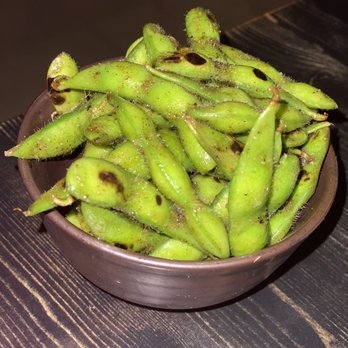 Rakkii Ramen - Edamame, these were good but edamame tastes good just steamed so... - Ramen Near Me - Smithtown, New York Rakkii Ramen - Edamame, these were good but edamame tastes good just steamed so... - Ramen Near Me - Smithtown, New York