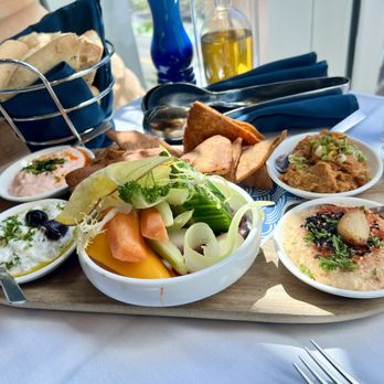 Hydra Estiatorio - All Spreads Platter - Mediterranean Near Me - Vancouver, British Columbia Hydra Estiatorio - All Spreads Platter - Mediterranean Near Me - Vancouver, British Columbia