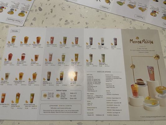 Menu photo 3 Mango Mango Dessert Orlando, FL Menu photo 3 Mango Mango Dessert Orlando, FL