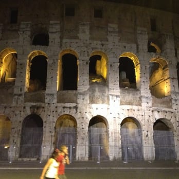 Colosseo - At night - Local Flavor Near Me - Rome, RM