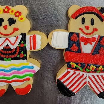 Cookies By Design - two decorated gingerbreads - Bakeries Near Me - Shelby Twp, Michigan Cookies By Design - two decorated gingerbreads - Bakeries Near Me - Shelby Twp, Michigan
