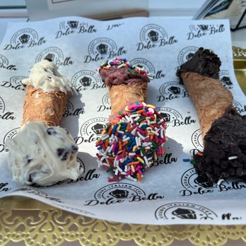 Dolce Bella - OG - rainbow cake w rainbow sprinkles - Oreo with chocolate chips - Desserts Near Me - Oceanside, New York Dolce Bella - OG - rainbow cake w rainbow sprinkles - Oreo with chocolate chips - Desserts Near Me - Oceanside, New York