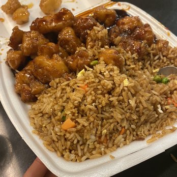 Kitty's Kitchen - General Tao Chicken Rice Plate Dinner - Chinese Near Me - Manteca, California