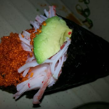 Sushi Pier - California deluxe hand roll - Sushi Bars Near Me - Reno, Nevada Sushi Pier - California deluxe hand roll - Sushi Bars Near Me - Reno, Nevada