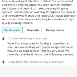 Oasis Maid Service - No entiendo por qué Yelp me quita de mis reseñas clientes satisfechos y deja los que me perjudican si ganan dinero con mi trabajo también