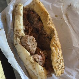 Pork traditional spiedie 6 inch