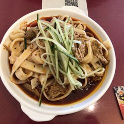 xi'an food bar - Liang pi noodles