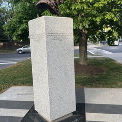 Albert Einstein Monument - Pedestal for Einstein bust in Princeton