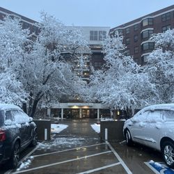 Brookdale Meridian - Finally got some snow!