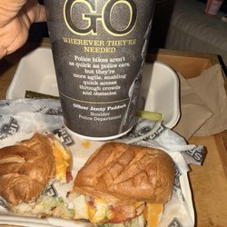 Firehouse Subs - Soda and sandwich