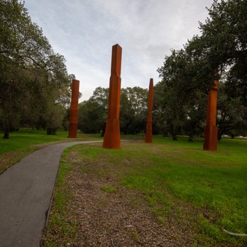 The Stanford Columns - Beverly Pepper - Public Art Near Me - Stanford, California