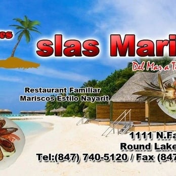 Las Tres Islas Marias - a plate of food on the beach - Seafood Near Me - Round Lake Beach, Illinois