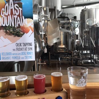Coast Mountain Brewing - Window looking out to brewery - Breweries Near Me - Whistler, British Columbia Coast Mountain Brewing - Window looking out to brewery - Breweries Near Me - Whistler, British Columbia