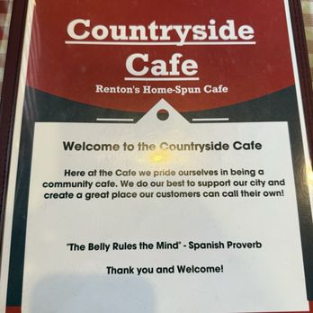 Renton Countryside Cafe - Breakfast & Brunch Near Me - Renton, Washington Renton Countryside Cafe - Breakfast & Brunch Near Me - Renton, Washington