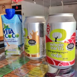 Ekobutiken - Kokosvatten och ekologisk cola
