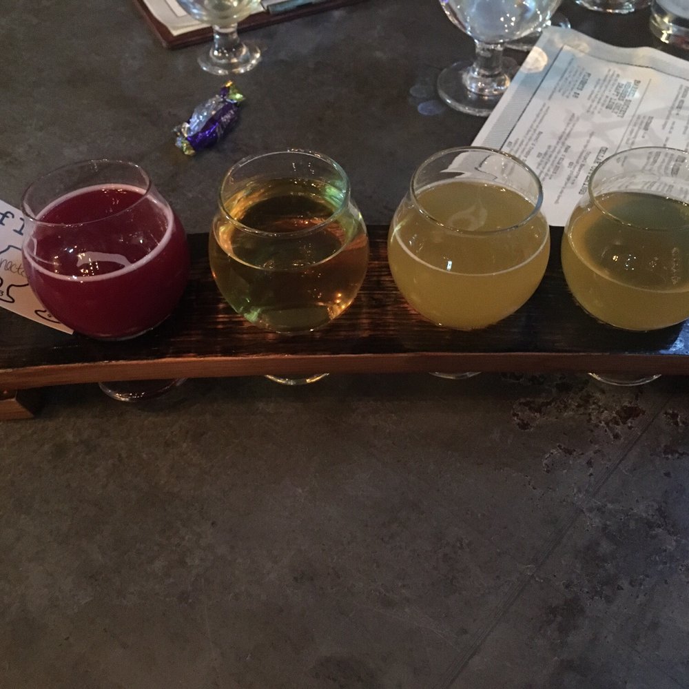 Night Shift Brewing - Got a flight to try all those tastey sours. - Breweries Near Me - Everett, Massachusetts