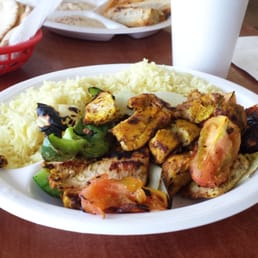 Chicken Kabob Sandwich