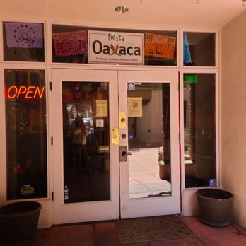 Fiesta Oaxaca - the entrance to a mexican restaurant - Mexican Near Me - Santa Fe, New Mexico