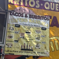 Metro Basilica Tacos & Burritos