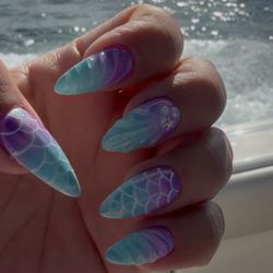 Asia Nails - Mermaid nails