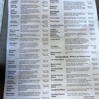 Prestogeorge Coffee & Tea - Menu - Coffee & Tea Near Me - Pittsburgh, Pennsylvania Prestogeorge Coffee & Tea - Menu - Coffee & Tea Near Me - Pittsburgh, Pennsylvania