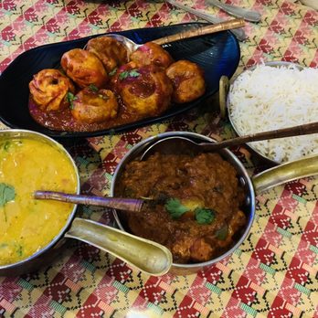 Aroma House - Thadka Dal, Bombay Fish Curry, Spicy Chili Vegetarian Momo, complimentary basmati plain rice - Indian Near Me - Redwood City, California Aroma House - Thadka Dal, Bombay Fish Curry, Spicy Chili Vegetarian Momo, complimentary basmati plain rice - Indian Near Me - Redwood City, California