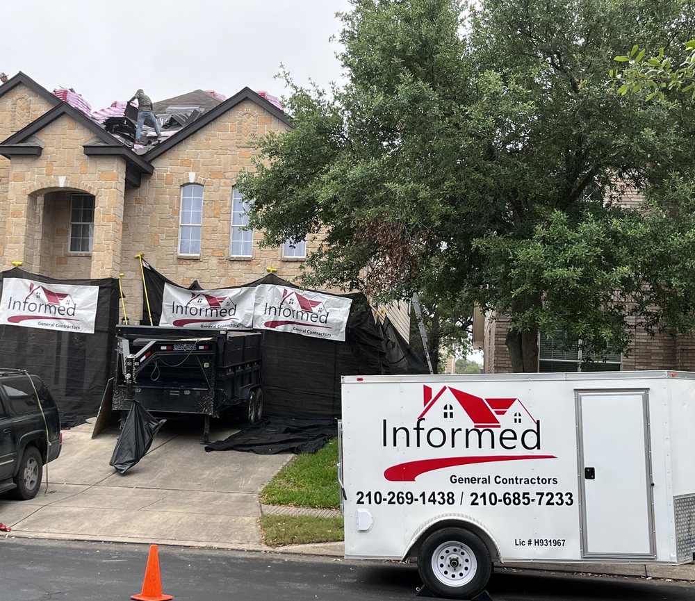 Slide of Informed Roofing & Restoration