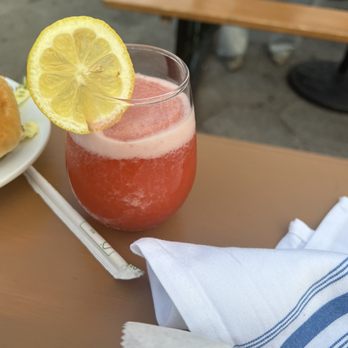 Watermark - Strawberry Frozé - Cocktail Bars Near Me - New York, New York Watermark - Strawberry Frozé - Cocktail Bars Near Me - New York, New York