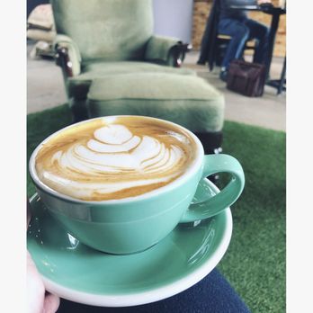 Ten Drops Coffee - Latte art (almond milk) - Coffee & Tea Near Me - Plainfield, Illinois Ten Drops Coffee - Latte art (almond milk) - Coffee & Tea Near Me - Plainfield, Illinois