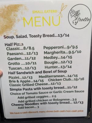 Menu photo 8 The Grotto Rio Linda, CA Menu photo 8 The Grotto Rio Linda, CA