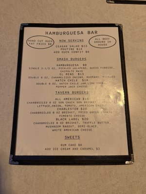 Menu photo 4 Hamburguesa Bar San Francisco, CA
