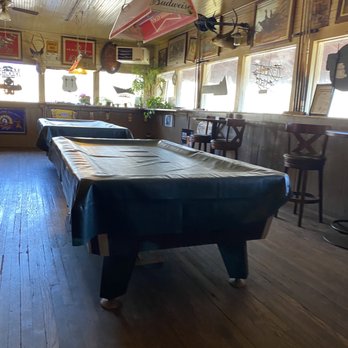 Buckhorn Saloon - billiard tables in the saloon - American Near Me - North Fork, California Buckhorn Saloon - billiard tables in the saloon - American Near Me - North Fork, California