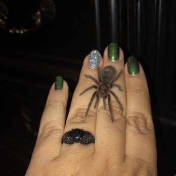 Victorian Nail Spa - Sorry about my spider but this is the best picture i took of my nails lol - Nail Salons Near Me - Winchester, Virginia Victorian Nail Spa - Sorry about my spider but this is the best picture i took of my nails lol - Nail Salons Near Me - Winchester, Virginia