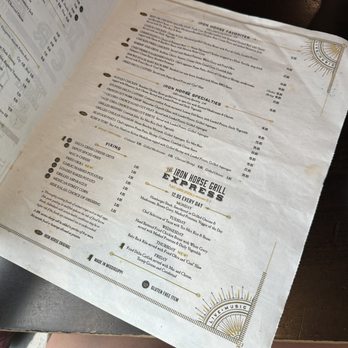 The Iron Horse Grill - Menu part 2 - American Near Me - Jackson, Mississippi The Iron Horse Grill - Menu part 2 - American Near Me - Jackson, Mississippi