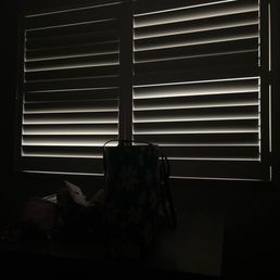 Blinds. Blinds.