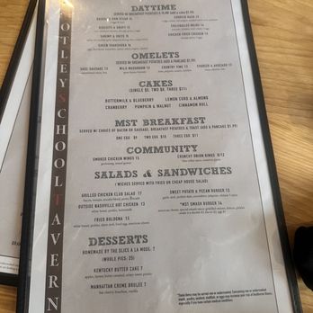 Motley School Tavern - Menu - Salad Near Me - Des Moines, Iowa
