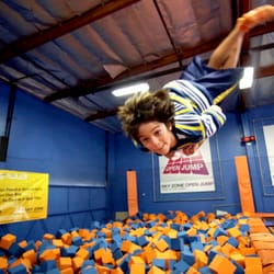 Sky Zone Trampoline Park - Get a new perspective on fun! The Foam Zone gets big tricks and soft landings!