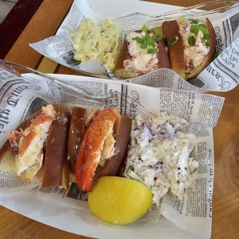 The Lobster Cage - Warm roll and cold roll - Seafood Near Me - Pensacola, Florida The Lobster Cage - Warm roll and cold roll - Seafood Near Me - Pensacola, Florida