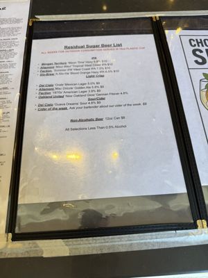 Menu photo 3 Residual Sugar Wine Bar Concord, CA