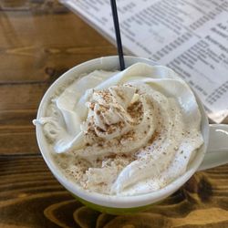 Common Grounds Coffee Shop - Vanilla Coffee - Delicious!
